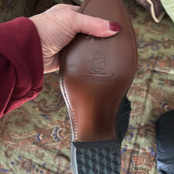 NWOT Durango mid calf size 8 W leather cowboy boots - Picture 2 of 9
